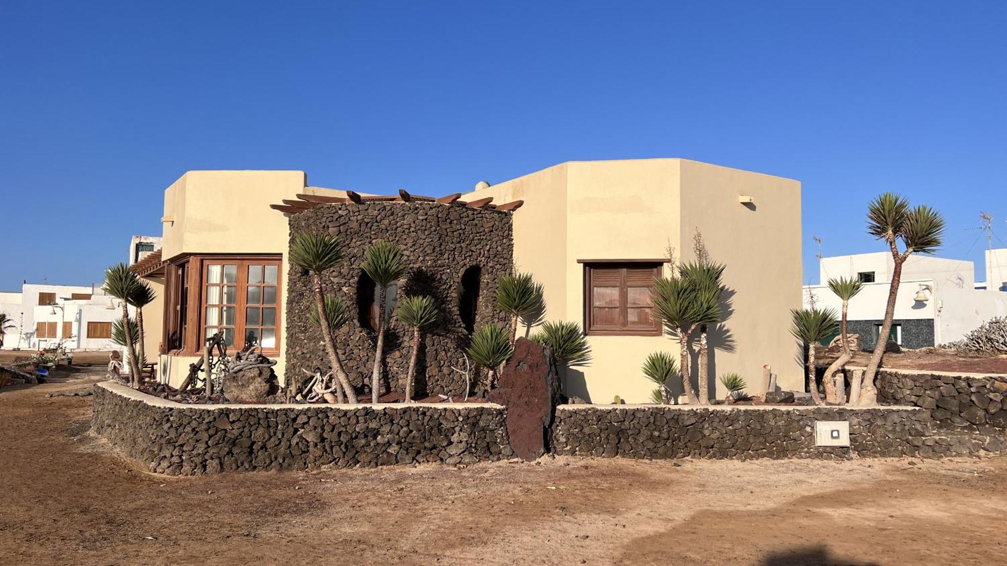 Flor De Cactus, La Graciosa Villa Caleta de Sebo Exteriör bild